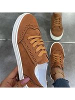 Breathable Low Top Flat Solid Color Canvas Shoes