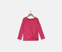 Little Girls Glitters Tops  Fuchsia - thumbnail