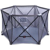 Baby Safe Foldable Playard - Grey BS_FPY_GY