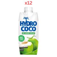 Hydro Coco No Added Sugar- 330Ml Pack Of 12