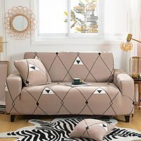 Dustproof All-powerful Slipcovers Stretch Sofa Cover Super Soft Fabric Couch Cover With One Free Boster Case(ChairLove Seat3 Seats4 Seats) Lightinthebox - thumbnail