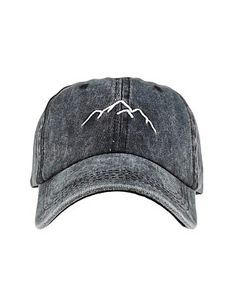Mountain Embroidery Men's And Women's Baseball Cap Caps