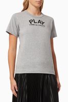 Heart T-shirt in Cotton - thumbnail