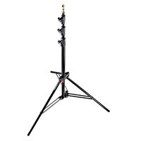 Manfrotto 1004BAC Master Lighting Stand, Aluminium, Air Cushioned, Black