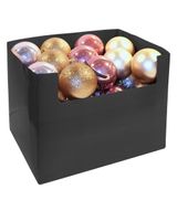 Homesmiths Christmas 100mm Ball Pretty Assorted 1 Piece