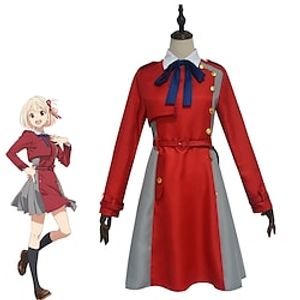 Inspired by Lycoris Recoil Takina Inoue Anime Cosplay Costumes Japanese Cosplay Suits Dress For Women's miniinthebox