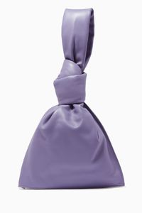 The Mini Twist Clutch in Nappa Calfskin