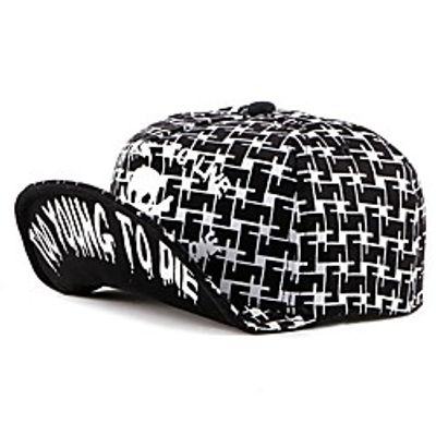 Men's Protective Hat Party Dailywear Classic Retro Color Block Black Hat miniinthebox
