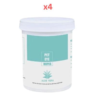 Pakeway Pet Eyes Wipes -150Pcs (Pack of 4)