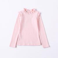 Candy Color Ruffles Girls Tops