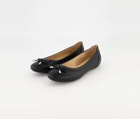 Womens D Charlene a Ballet Flats  Black - thumbnail