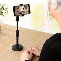 Multifunctional Desk Phone Holder Live Selfie Lazy Bucket Shooting Elevating Rotating Desktop Disc Phone Holder Stable Round Base for Watching Online Classes Video Shooting Live Streaming Lightinthebox