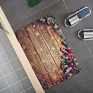 Bathroom Bath Mats Creative Absorbent Bathroom Rug Coral Velve New Design miniinthebox