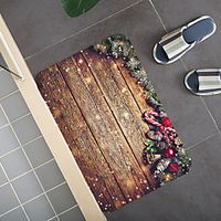 Bathroom Bath Mats Creative Absorbent Bathroom Rug Coral Velve New Design miniinthebox - thumbnail