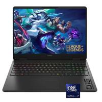 HP OMEN AM0073DX 16inch 2K 144Hz Display Gaming Laptop, Intel Core Ultra 7 255H, 16GB RAM, 1TB SSD, NVIDIA GeForce RTX 5060, Windows 11 (English Keyboard), Shadow Black