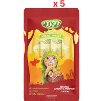 Moochie Mystic Forest Chicken, Carrot & Pumpackin Flavor 15G Pouch (Pack Of 5)