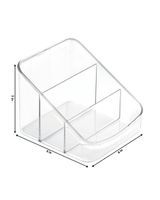 Interdesign Linus Packet Organizer 6 x 6 x 5 inch Clear
