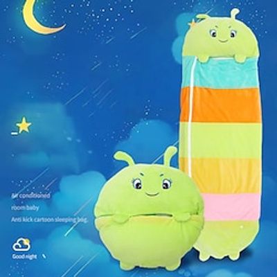 Children's Warm and Thick Baby Splicing Camping Baby Sleeping Bag Outdoor Sleeping Bag Spring and Summer Travel Korean Cotton Lightinthebox