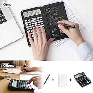 10-Digit LCD Scientific Calculator Foldable Handwriting Board Solar  Battery Power - Perfect for Students Teachers  Engineers! Lightinthebox