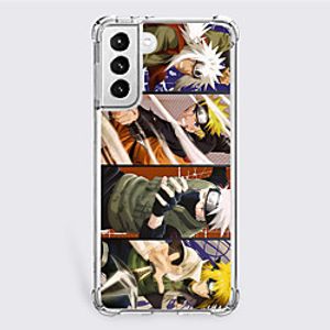 Naruto Cartoon Characters Phone Case For Samsung S21 S21 Plus S21 Ultra Unique Design Protective Case Shockproof Dustproof Back Cover TPU Lightinthebox