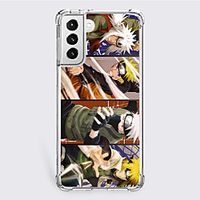 Naruto Cartoon Characters Phone Case For Samsung S21 S21 Plus S21 Ultra Unique Design Protective Case Shockproof Dustproof Back Cover TPU Lightinthebox - thumbnail