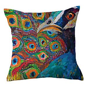 Double Side Cushion Cover 1PC Soft Decorative Square  Pillowcase for Sofa bedroom Car Chair Superior Quality Outdoor Cushion Patio Throw Pillow Covers for Garden Farmhouse Bench Couch Lightinthebox