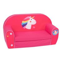 Delsit Sofa Bed- Unicorn Dimond - Dark Pink - thumbnail