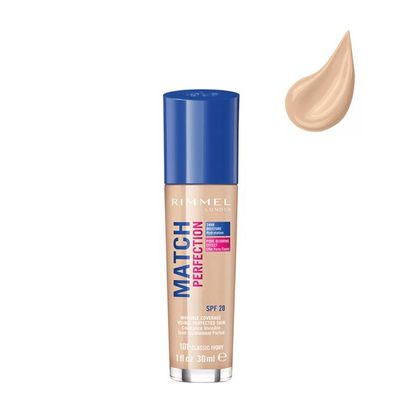 Rimmel Match Perfection Base Cor 101 Classic Ivory 30ml
