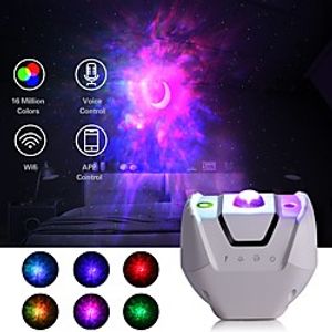 Star Galaxy Projector Light Projector Light Stage Lights Star Light Projector Laser Light Projector Smart App Control Party Wedding Gift RGB miniinthebox