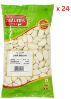 Natures Choice Butter Beans - 500 gm (White) Pack Of 24 (UAE Delivery Only)