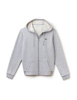 Lacoste Sport Tennis Hooded Zippered Fleece Sweatshirt - thumbnail