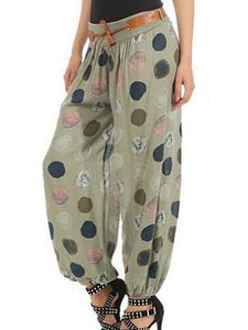 Casual printed trousers