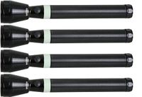 Krypton Rechargeable Flashlight Black 4 Pieces - KNFL514