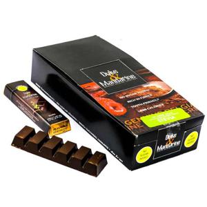 Duke & Mandarine Sugar Free Dark Chocolate Bar 42 Gr Carton