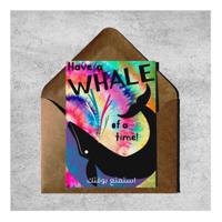 Bumble & Mouse Whale of A Time Greeting Card (10.5 x 14.8cm) - thumbnail