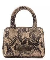 Pompei Donatella Chic Python Print Leather Mini Tote (PO-5782)