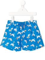 Sunuva pelican print swim shorts - Blue