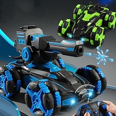 Six round Bombing spray 2.4G Remote Control Car Light Music One button Demonstration Children's Toys Lightinthebox