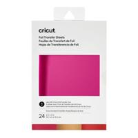 Cricut Transfer Foil Sheets Sampler - Ruby 10 x 15 cm (24 Sheets) - thumbnail