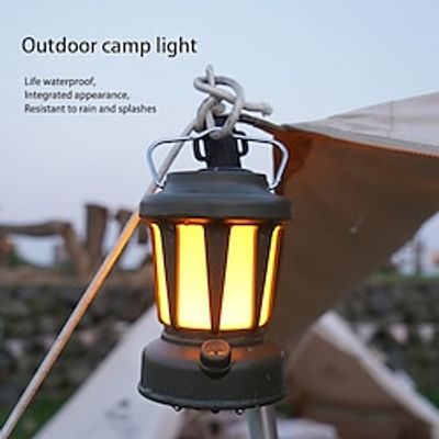 Solar LED Retro Portable Camping Lamp Rechargeable Outdoor Camping Lantern Lightinthebox Solar LED Retro Portable Camping Lamp Rechargeable Outdoor Camping Lantern Lightinthebox