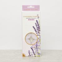 Lavender and Vanilla 10-Piece Tealight Candle Set - 10 gms - thumbnail