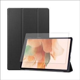 Max&Max Samsung Tab S10FE PLUS Cover and Tempered Glass Screen Protector (MXTBS10FEPB)