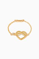 Promise Gold & Diamond Chain Ring - thumbnail