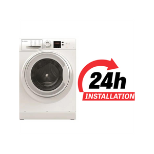 Ariston Front Load Washing Machine | 7 Kg 1000 Rpm | Made In Turkey | NS703UWGCC | White Color