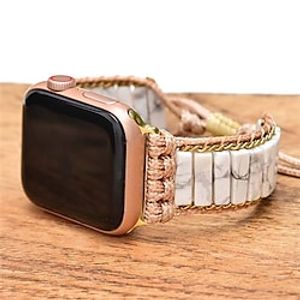 1PC Smart Watch Band Compatible with Apple iWatch 38/40/41mm 42/44/45/49mm Fabric Handmade Adjustable Breathable Handmade Braided Rope for iWatch Smartwatch Strap Wristband for Series 8/7/6/5/4/3/2/1 miniinthebox