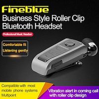 Fineblue F910 Wireless Earphone Bluetooth Headset Ears with Wire Clip Earphones Handsfree Call Vibration Retractable Earbuds Lightinthebox - thumbnail
