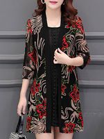Lace Patchwork Elegant Cardigan - thumbnail