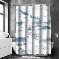 Tie-dyed Bathroom Shower Curtain  Casual Polyester New Design Lightinthebox - thumbnail