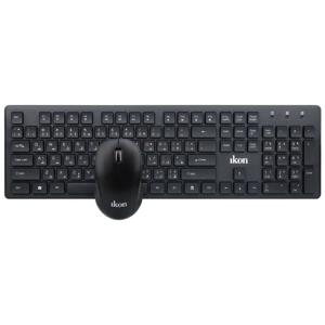 Ikon Wireless Keyboard+Mouse-WL IK-KM-206