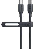 Anker USB-C to USB-C Cable | 3 feet Bio-Based | Black Color | A80F1H11 - thumbnail